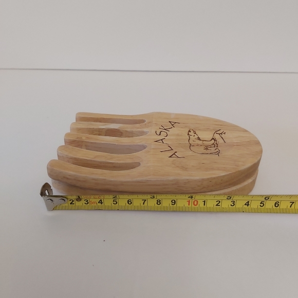 Cuillères à salade en bois - Picture 4 of 5